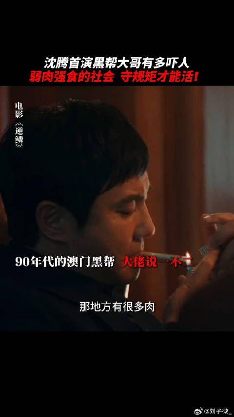 黑帮大哥电影逆鳞 诠释适者生存法则！ 微博VC计划微博VC计划