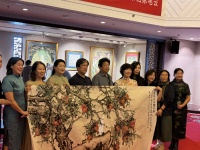 两岸书画家在京举办笔会，纪念孙中山先生诞辰160周年