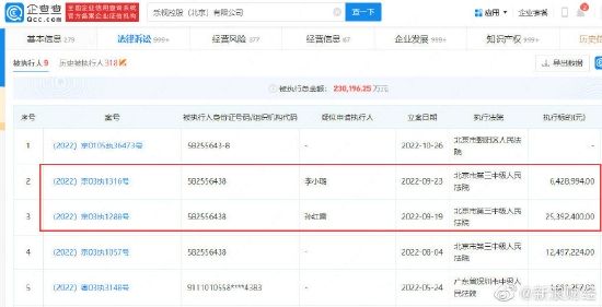 申请人为李小璐、孙红雷
