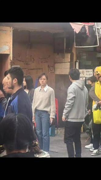 有幸目睹孙俪风采