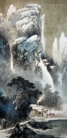 杨天佑山水六帧赏析： 彩毫漫绘山河意，素纸长留翰墨香