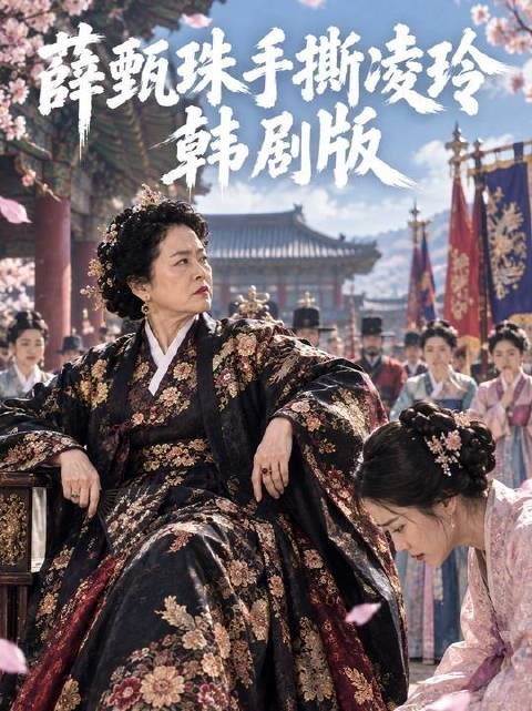 薛甄珠踏入韩式宫斗剧，气场碾压全场