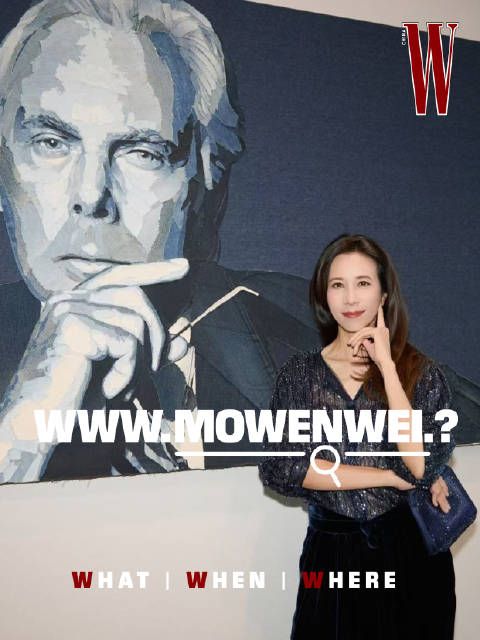 莫文蔚首看阿玛尼大秀，畅想AI版自己同台演出
