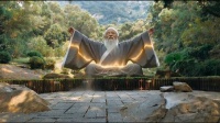 清源山老君先生IP焕新，千年老君走出山崖漫步