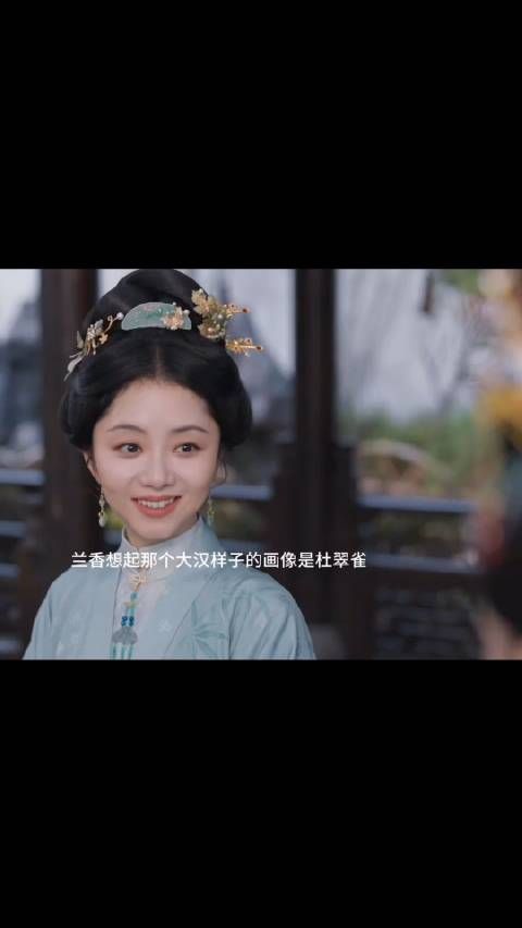 兰香想起那个大汉样子的画像的杜翠雀