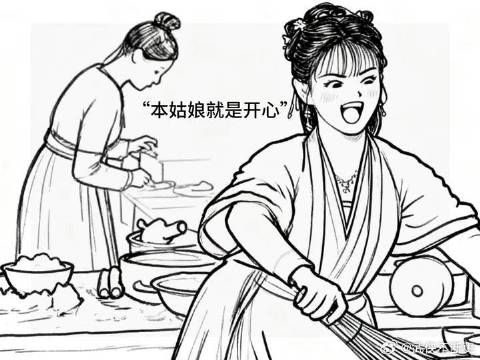 李薇把厨房炸了