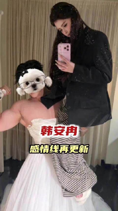 韩安冉新男友撞脸宋浩然