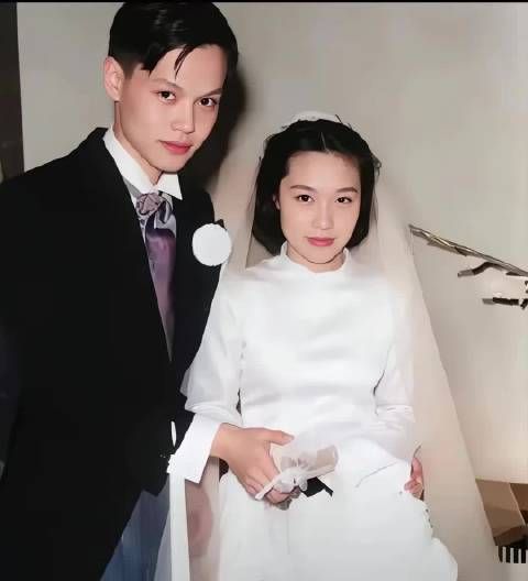 杜致礼有多美?1950年,与杨振宁结婚照,那年她23岁,跟翁帆很像