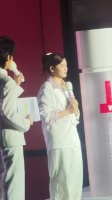 今天终于见到全红婵本人了，真人比镜头里看着瘦了不少