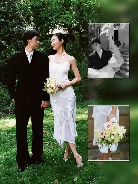 陈瑜林子濠官宣结婚 因音乐结缘晒婚纱照