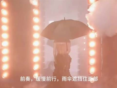 刘亦菲压轴红毯遇大雨,发烧眼炎仍完成49秒定点拍摄