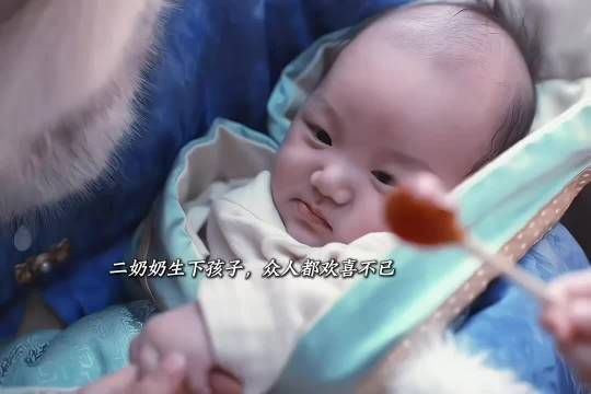 二奶奶生下孩子,二爷去世了 兰香如故