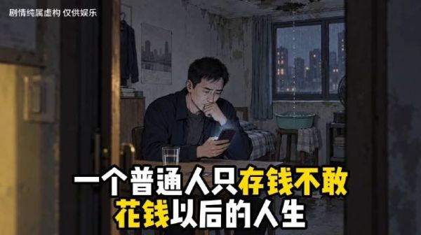 普通人只存钱不敢花钱的人生体验